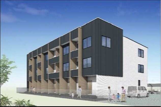 建物外観　スタイリッシュな外観