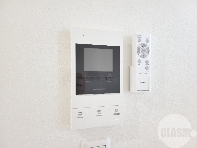 セキュリティ　来訪者が確認できるモニターホン♪
