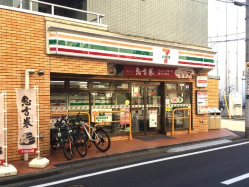 コンビニ　セブンイレブン 川崎多摩区役所前店（コンビニ）まで102m