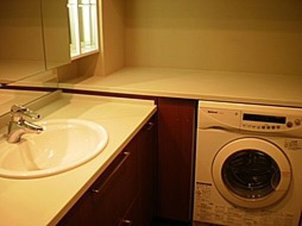 洗面設備　※別部屋の参考写真です。