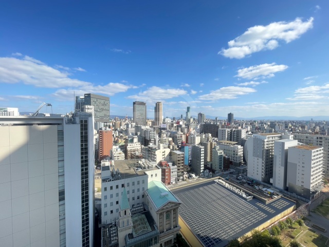 眺望　なんばセントラルプラザリバーガーデン