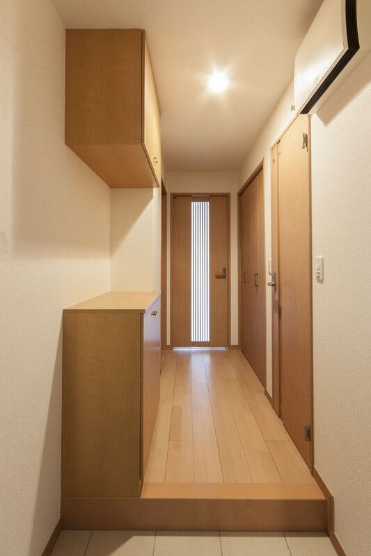 玄関　落ち着いた玄関です