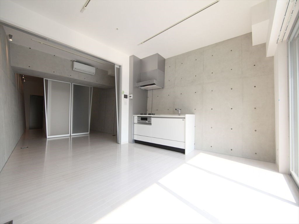 居室・リビング　LDK9.2帖　洋室5.8帖と繋げても仕切っても使えます