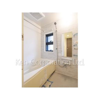 バス・シャワールーム　同タイプ8階のお部屋を撮影。仕様が異なることがあります。