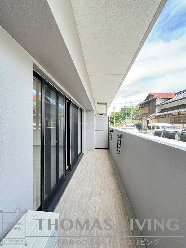 バルコニー　※別号室の写真です。