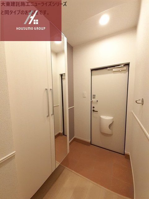 玄関　明るい玄関です