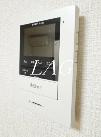 セキュリティ　モニター付きインターホンです。