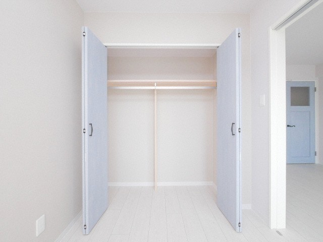 収納　収納量抜群のクローゼットです♪