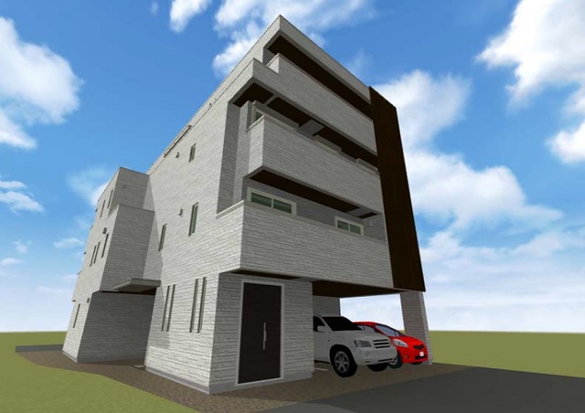 建物外観　パース