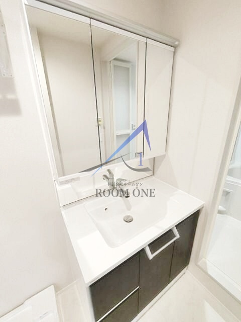 洗面設備　洗面台です。