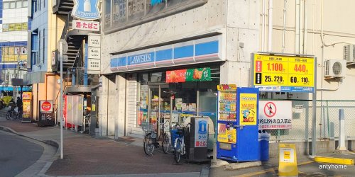 コンビニ　ローソン 上新庄駅前店（コンビニ）まで462m