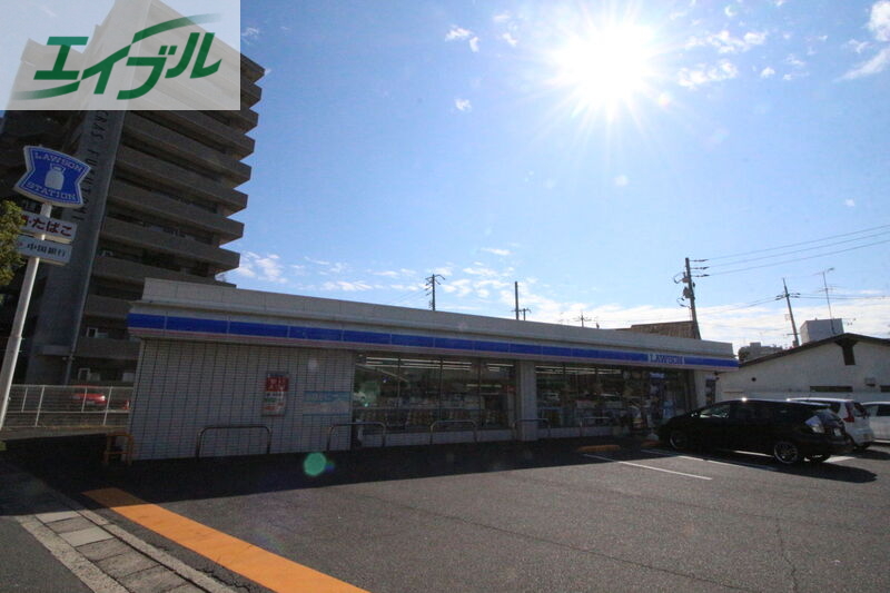 コンビニ　ローソン岡山福富店（コンビニ）まで390m