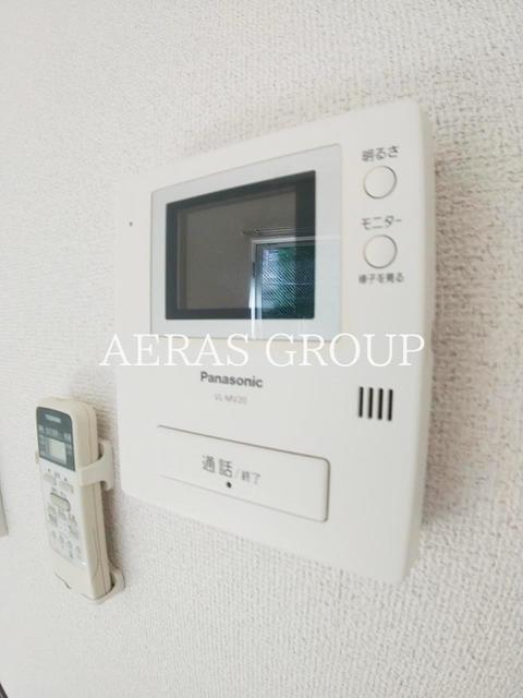セキュリティ　モニター付きインターホン