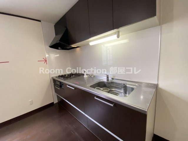 キッチン　※同物件他部屋写真　色違いの場合有　現状優先