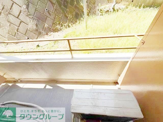 バルコニー　庭