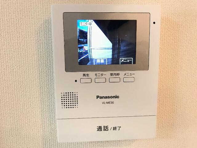 セキュリティ　カメラ付インターホン（イメージ）