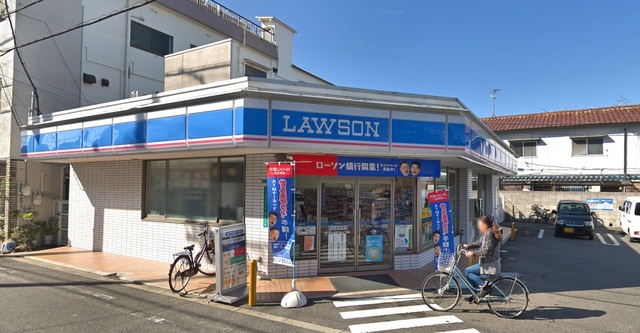 コンビニ　ローソン長吉六反3丁目店（コンビニ）まで287m
