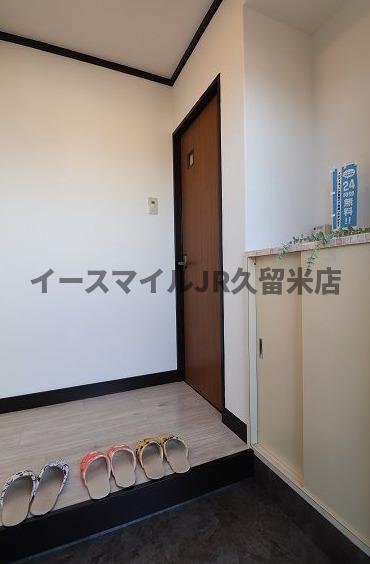 玄関　ゆったりとした玄関です