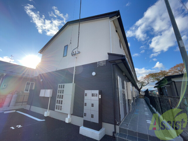 建物外観　宮城県柴田郡大河原大谷字盛「リバーサイド大谷」