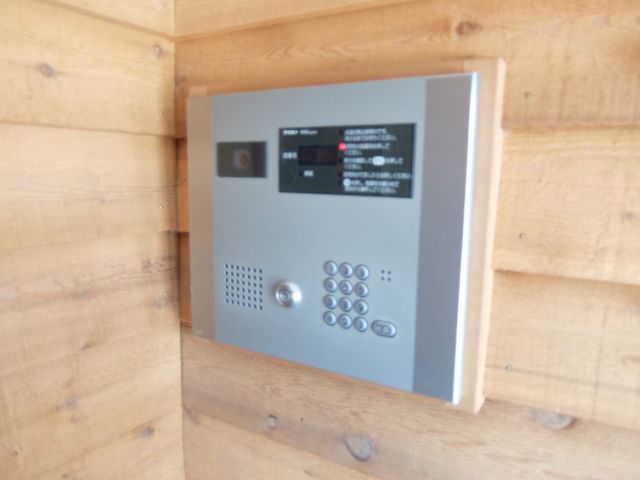 セキュリティ　オートロック付でセキュリティ安心です。