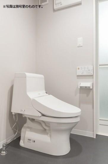 トイレ　清潔感のあるトイレです。
