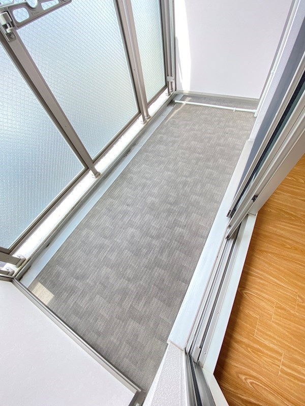 バルコニー　広々としたバルコニーです
