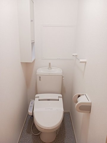トイレ　ゆったりとした空間のトイレです