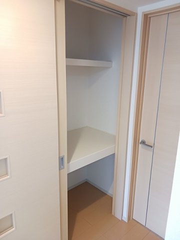 収納　ちょっとした収納スペースも充実しています
