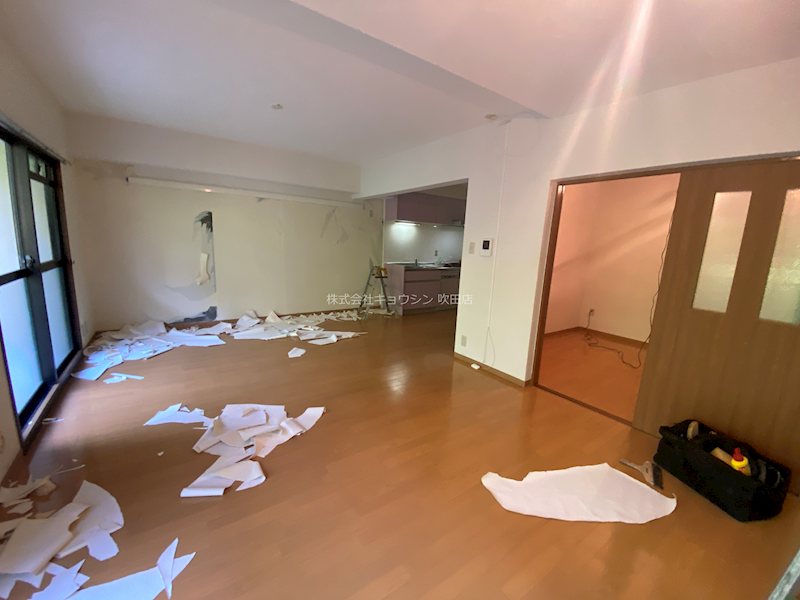 居室・リビング　リフォーム中