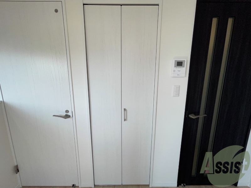 収納　ここに収納があります。収納があると部屋が広く使えます。
