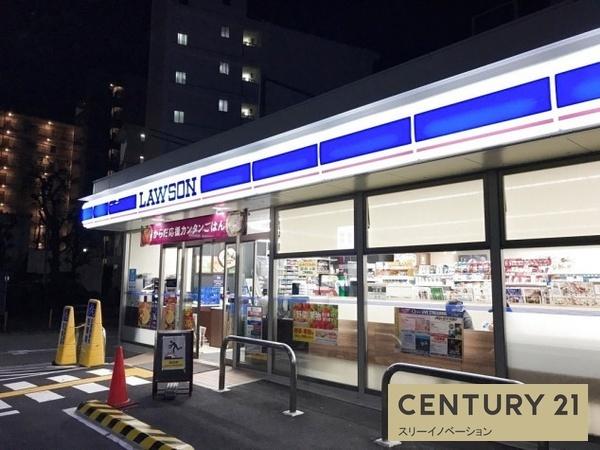 コンビニ　ローソン港区波除一丁目店（コンビニ）まで120m