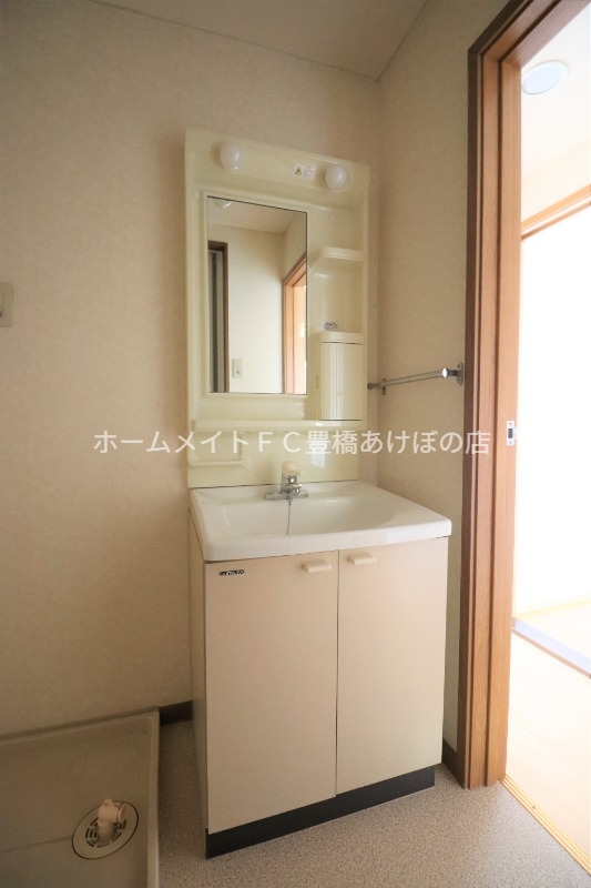 洗面設備　同型別部屋