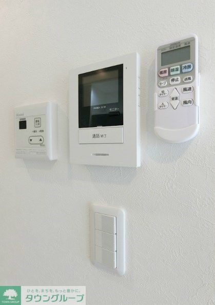 セキュリティ　カラーモニタ付インターホンで安心