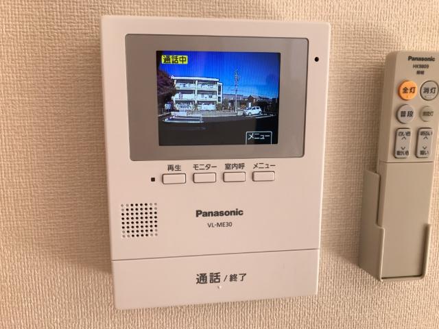 セキュリティ　カメラ付インターホン（イメージ）