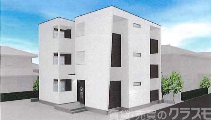 建物外観　完成予想図♪