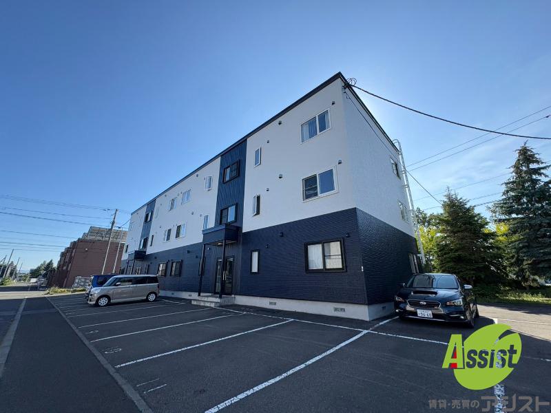 建物外観　札幌市北区屯田９条「エアリータウンＡ」
