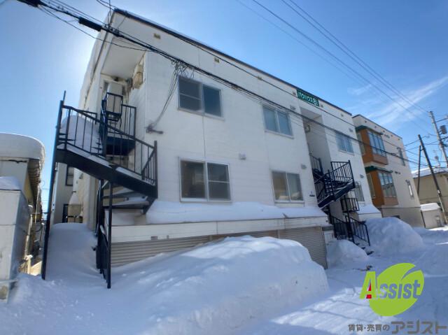 建物外観　札幌市東区北八条東「バウハウス８」