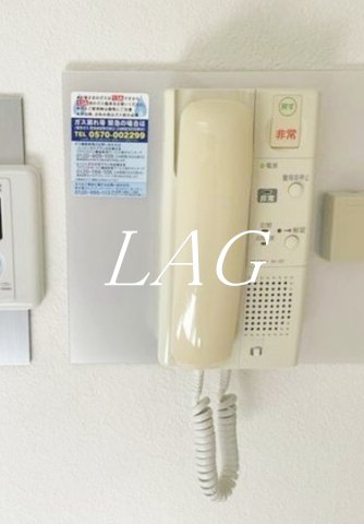 セキュリティ　インターフォンです。