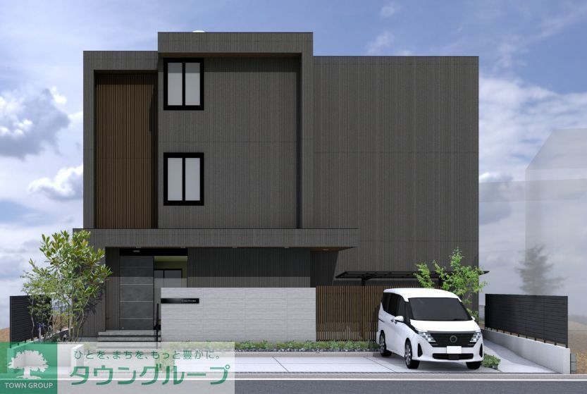 建物外観　駐車場