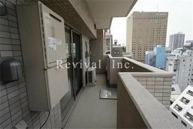 バルコニー　広々したワイドバルコニーです