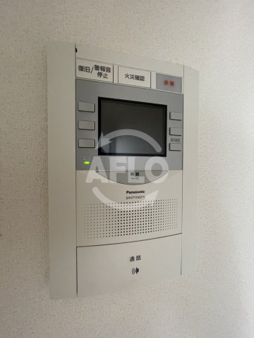 セキュリティ　プレサンス京町堀ノース　ＴＶ付モニターホン