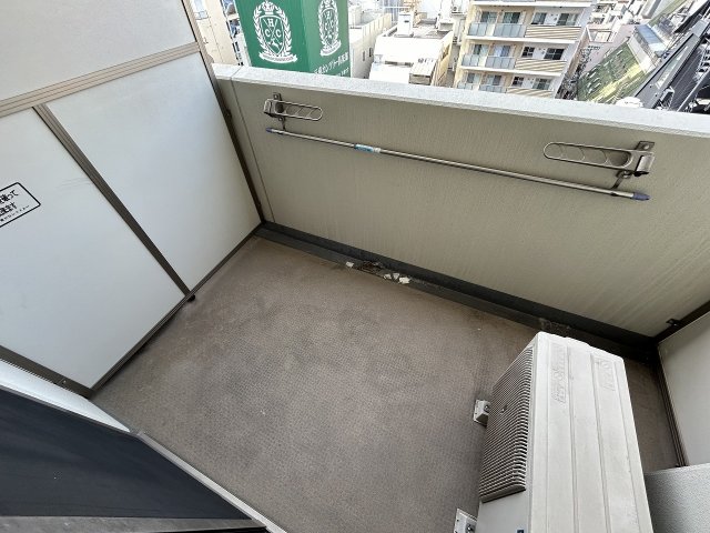 バルコニー　落ち着いた時間を過ごせるバルコニーです