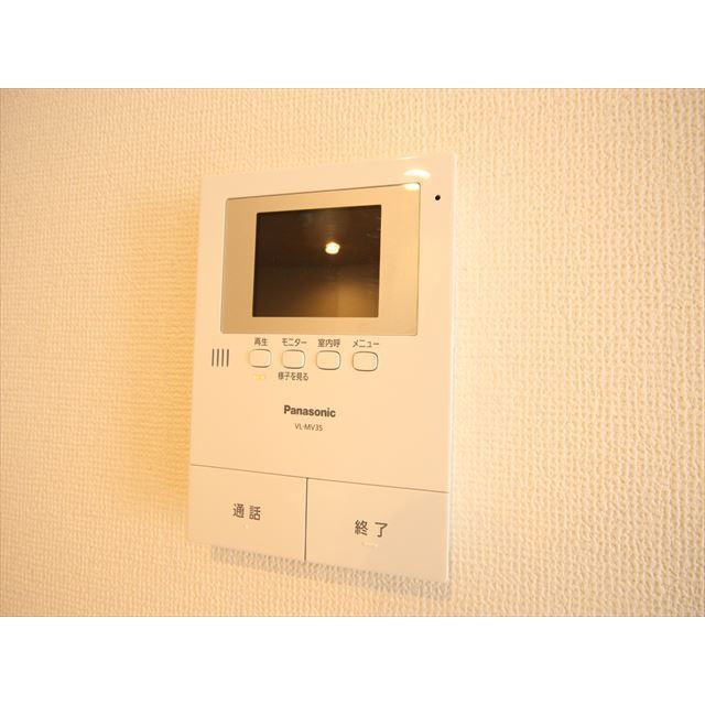 セキュリティ　モニタ付きインターホンあります★