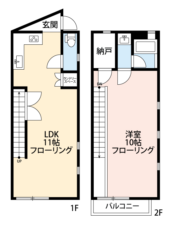 Y s Terrace Houseの間取り写真