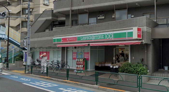 コンビニ　ローソン100　LS上石神井店（コンビニ）まで173m