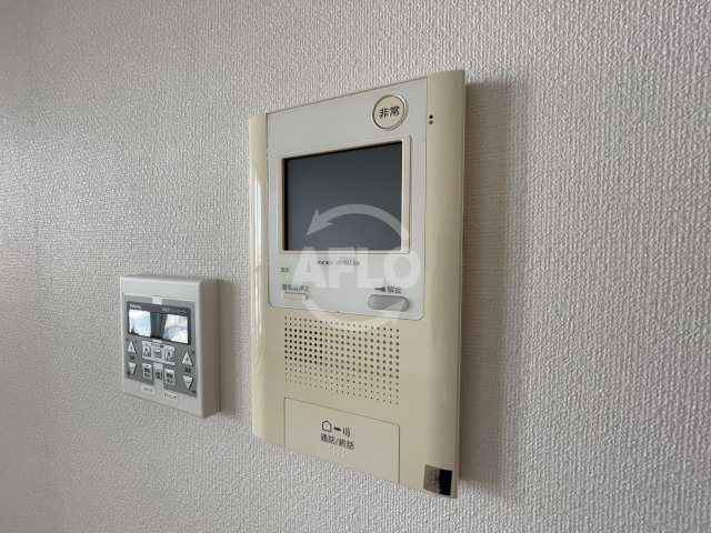セキュリティ　クレヴィアタワー中之島　TVモニター付きインターホン