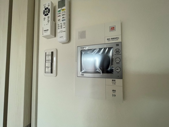 セキュリティ　※別部屋の写真です