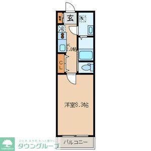 カーサカーロの間取り写真