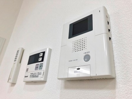 セキュリティ　モニター付インターフォン　差湯式追焚機能