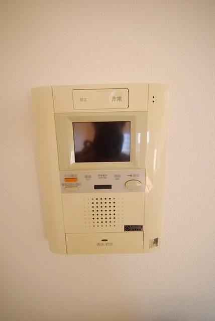 セキュリティ　モニター付きインターホンです
